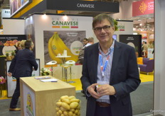 Pierre Coisnon des Trois Laboureurs a promu les pommes de terre de la région de Beauce. L'entreprise est en train de développer la gamme Zéro Résidu de Pesticides. Elle a une production assez régulière, car tous les champs sont irrigués