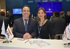 Mauricio Bonilla et Carole Lacrampe de CMA CGM