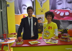 Arthur Woonings et Eileen Lampert étaient présents pour mettre en avant la marque Joya