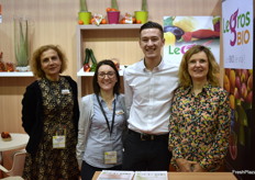 Annick Messegue, Angelina Alvarez Ortega, Arnaud Punzano et Yvonne Legros de Legros Bio ont présenté toute leur gamme de produits bio