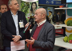 Daniel Corbel a introduit Stéphane Gori pendant le petit-déjeuner organisé par Interfel