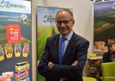 Monsieur Coisnon du groupe Coisnon a présenté la gamme habituelle de pommes de terre et d'oignons