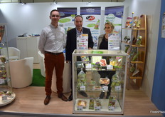 Christian Merlateau, Jean Michel Levoy et Catherine Gatey de Plasticaen ont mis en avant les emballages biodégradables