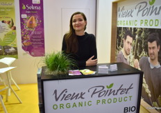 Laurine Debray de la société Vieux Pointet, producteur 100 % bio