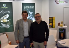 Père et fils : Raphaël et Guiseppe Pamza de Comyn Distribution