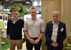 Martin, Marius et Jean-Paul du Groupe Gosselin