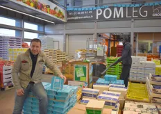 Frédéric Champion de la société Pomleg, propose en ce moment à ses clients de la Grenaille, des pommes de terre de Noirmoutier ainsi que des légumes bretons depuis un an et demi