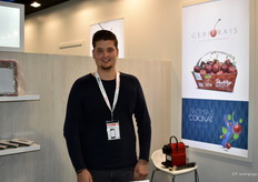 Thomas Coignat de l'entreprise Cerfrais est venu rencontrer ses clients