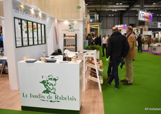 Le Jardin de Rabelais engagé dans la démarche Demain la Terre était présent au salon