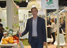 Willem Kampschoër de la société Kampexport présent pour la première fois cette année au salon du Fruit Attraction