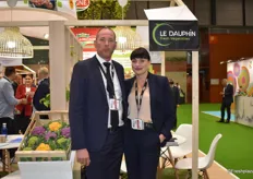 Jeroen Bosschaart et Victoria Le Meur venus représenter la société Le Dauphin au Fruit Attraction