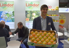 Maxime Laclaverie de la société Limbor, spécialiste de la Golden, a mis en avant cette année la barquette 100 % carton