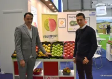 Christophe et  Raphaël, 3ème et 4ème génération de la société Fruitport, producteurs de pommes et kiwis et opérateurs en Pink Lady
