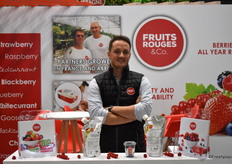 Thomas Danis de Fruits Rouge & Co a présenté à l'occasion du salon la gamme bio qui fait l'objet d'une forte demande