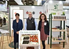 Pascale Michaud-Delahaye, Pascal Delahaye et Bénédicte Coulange qui représentent Le Jardin de Rabelais ont notamment communiqué sur leur gamme de produits cultivés sans pesticides ainsi qu'une nouveauté : la tomate « Prune » (Yoom)