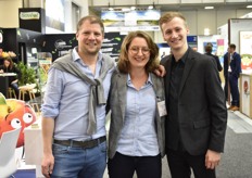 Benoît Vandevivere, Roxane Le Guen et Benoît Motais sont venus au salon pour présenter Consentio, une plateforme digitale utilisée aujourd’hui par 70 % des enseignes de la grande distribution.