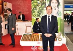 Jean-Baptiste Pinel a représenté la société Oscar Primland et sa gamme de kiwis jaunes et kiwis verts IGP, bio, ZRP et Label Rouge qui s'élargit