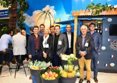 L'équipe Boyer / Philibon, au salon du Fruit Logistica pour présenter sa gamme de produits exotiques, de contre-saison et de melons