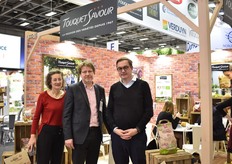 L'équipe de Touquet Savour, au salon du Fruit Logistica pour présenter entre autres sa gamme de produits bio telle que la patate bio Marinette, la gamme Label Rouge comme La Pompadour, sans oublier la Ratte du Touquet.