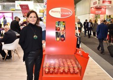 Valérie Lacharlotte a représenté la variété club HoneyCrunch