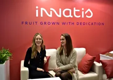 Shanon Ravat et Alice Gianola étaient présentes au salon du Fruit Logistica pour représenter la société Innatis