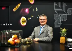 Le salon du Fruit Logistica 2020 fut l'occasion pour François Bellivier de présenter les deux innovations majeures de Capexo pour un emballage éco-responsable, à savoir l’impression sur les fruits et légumes exotiques et l'emballage biocompostable pour le barquettage.