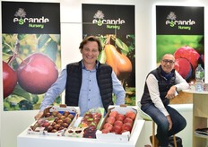 Benoît Escande a représenté Escande Nursery et ses variétés telles que la Lovita et la pomme Pixie
