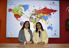 Salma Karoua et Hajar Derrham, au salon pour représenter Lymouna - Matysha et communiquer sur le projet d'extension de la société concrétisé par l'aménagement d'une zone industrielle afin de permettre aux entreprises de se rapprocher de leur zone industrielle