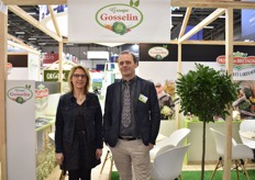 Cathie Duval et et Laurent Dartois sont venus représenter le groupe Gosselin et mettre en avant leur gamme de produits de Bretagne et de Normandie aux côtés de Prince de Bretagne.