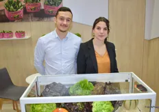 Quentin Negre et Mathilde Perez de Ferrier ont promu la salade, le melon et les courges. Ils ont surtout mis en avant le potimarron du Sénégal