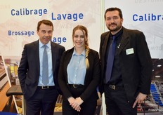 Jean-Marc Noble, Solène Reveillard et Éric Thiefin du Simon Group