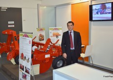 Yoann Mainguy, directeur de CM Regero Industries