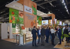 Le stand d'Azura Group Disma International. La durabilité est au cœur de leur stratégie.