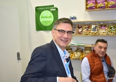 Pierre Coisnon des Trois Laboureurs. La société a mis en avant leur gamme ZRP.