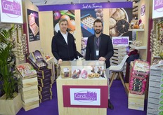 Bruno Volonteri et Sylvain Mazeaud de Condifrance, société française spécialisée dans l'ail, l'oignon, l'échalote et l'échalion.