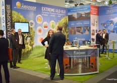 Le stand d'Absoger a proposé des solutions de stockage 