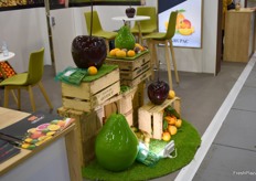 Une belle présentation pour le stand d'Union Primeurs