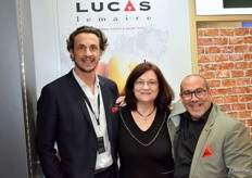 Gerald Lemaire, Catherine Verpoort et Pietro Can de Lucas Lemaire