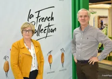 Fabienne Bigot et Jean Brizard de Germicopa, créateur variétal de pommes de terre