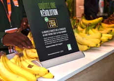 La Pointe d'Or, nouvelle variété de banane bio cultivée dans les Antilles françaises, a été présentée au SIA. 