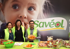 Murielle Socheleau, Stéphanie Le Gall et Sébastien Creff de l’entreprise Savéol sont venus établir le lien avec les consommateurs finaux, les mettre en relation avec les producteurs et répondre à leurs questions en toute transparence. 