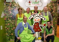 Les producteurs de la Juliet sont venus rencontrer le grand public au SIA et faire déguster la pomme. En 2019, 12 500 tonnes de Juliets ont été récoltées par 130 producteurs sur 450 hectares