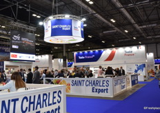 Toujours beaucoup de monde sur le stand de Saint-Charles Export
