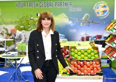 Nathalie Casal de Distrimex, ravie de participer au salon du Fruit Attraction 2021 pour rencontrer ses clients