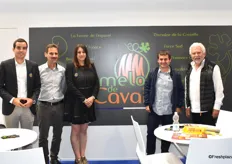 L'équipe du Melon de Cavaillon, au salon du Fruit Attraction 2021.