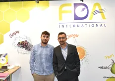 Lucas Artero et Christophe Artero venus représenter FDA International
