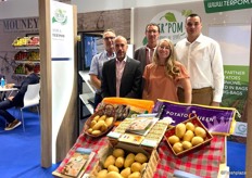 L'équipe Ter'Pom exposant pour la première fois au salon du Fruit Attraction à Madrid. 