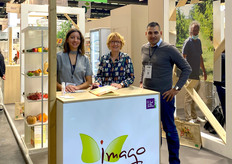 L'équipe Imago Bio présente sur le Natexpo. 