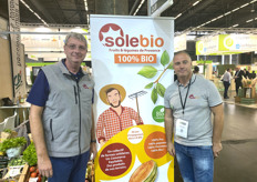 L'équipe Solebio lors du Natexpo. 