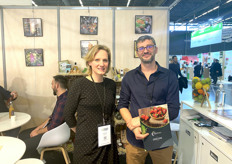 Céline Viel (Attachée commerciale) et Sébastien Marguet (Assistant commercial) chez Presto'Bio. 